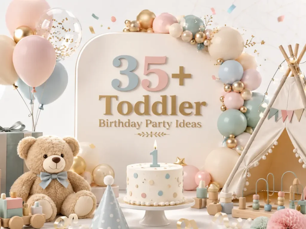 35+ Toddler Birthday Party Ideas