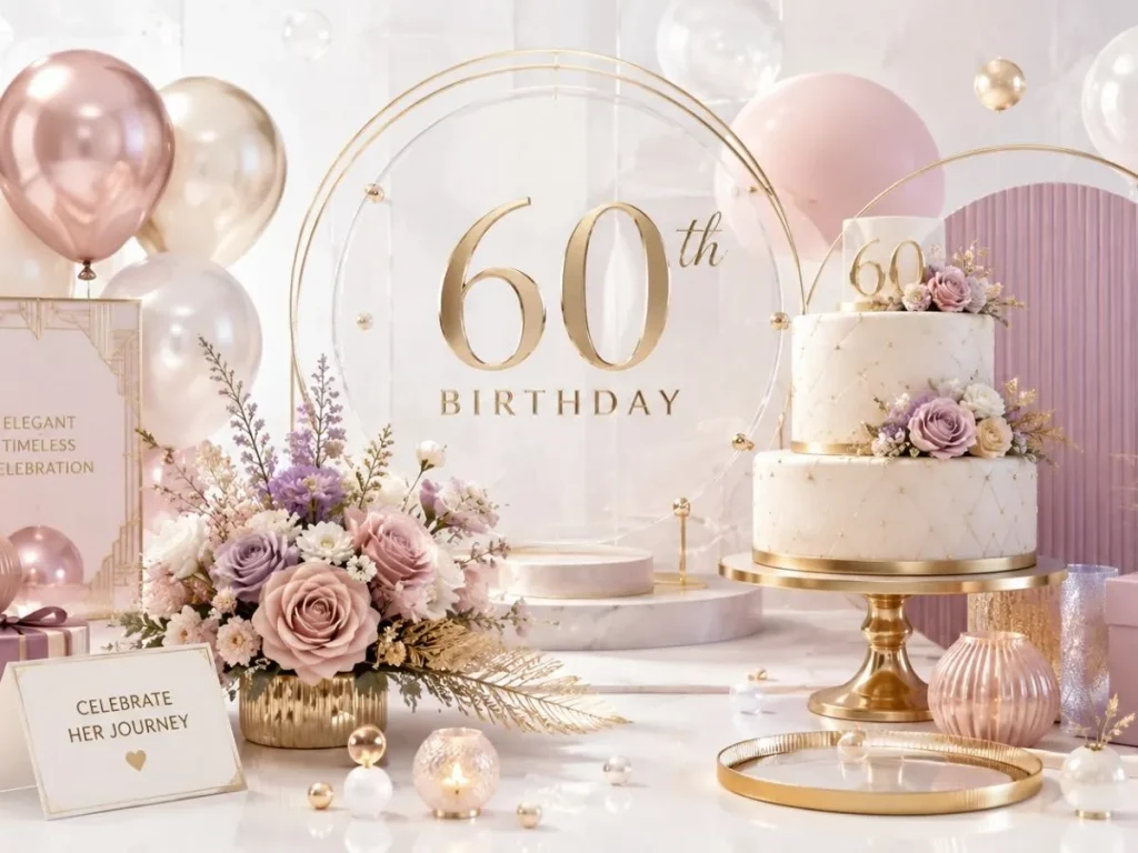 60th Birthday Party Themes for Women