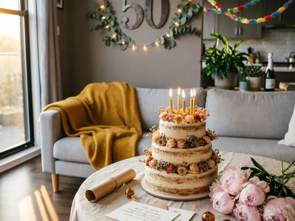At Home 50th Birthday Party Ideas