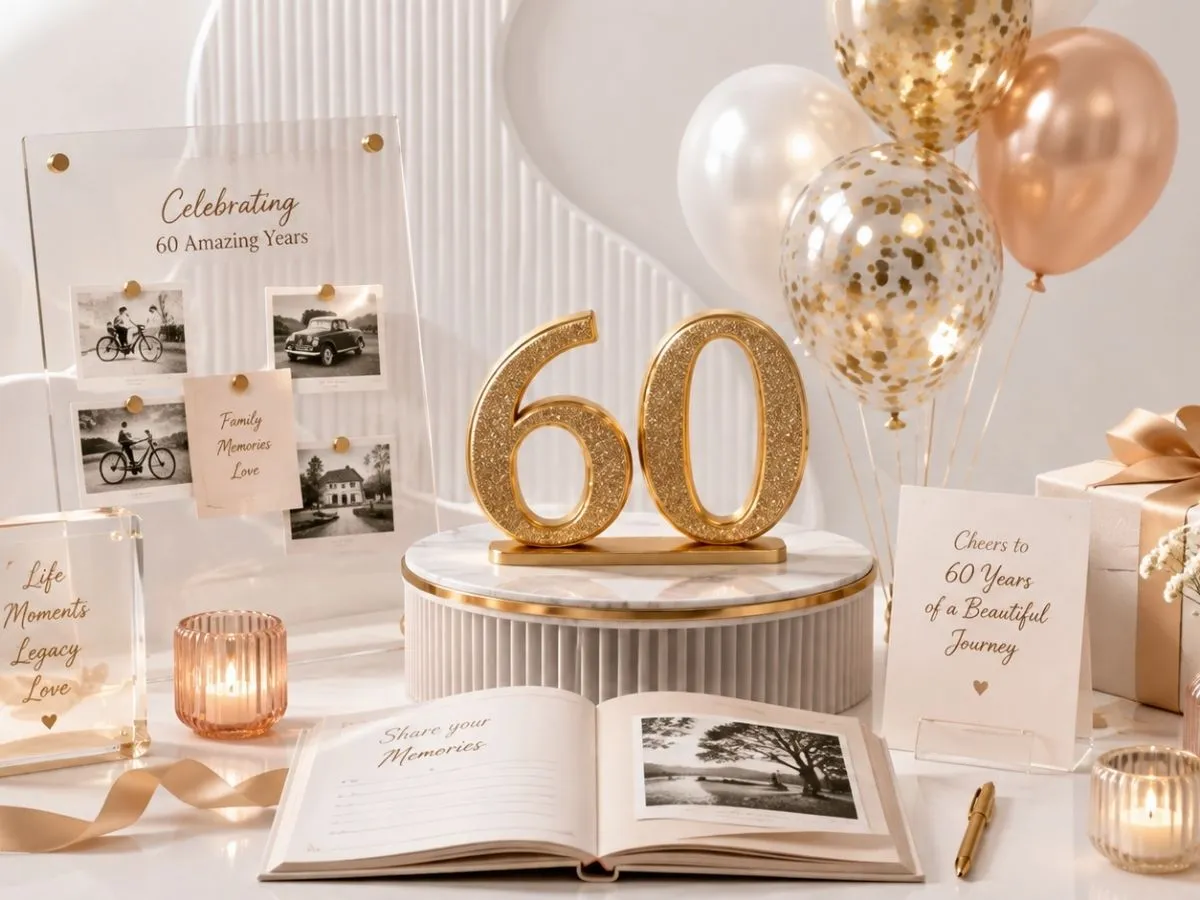 How to Make a 60th Birthday Party Feel Personal