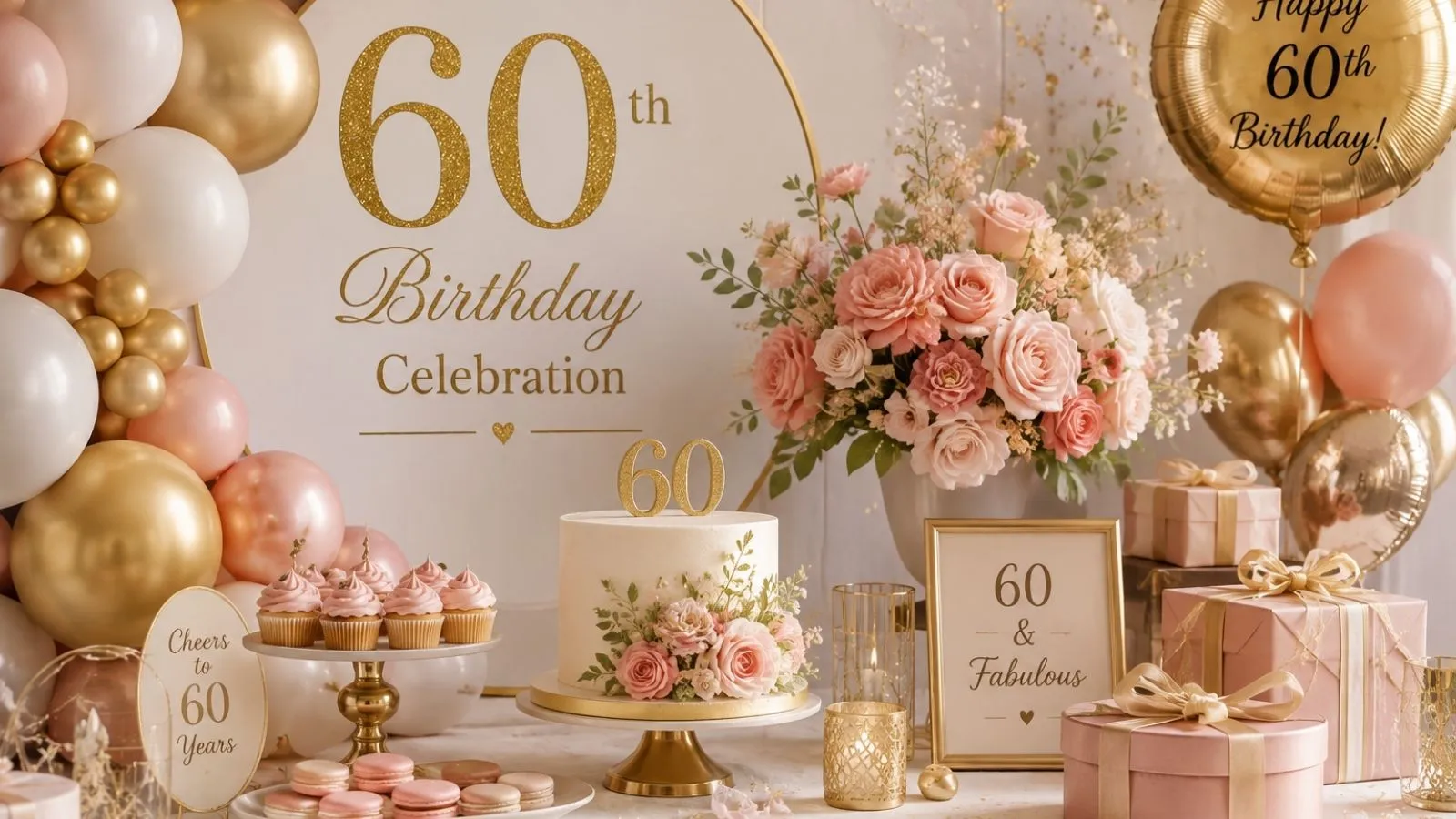 Ideas For 60th Birthday Party Female
