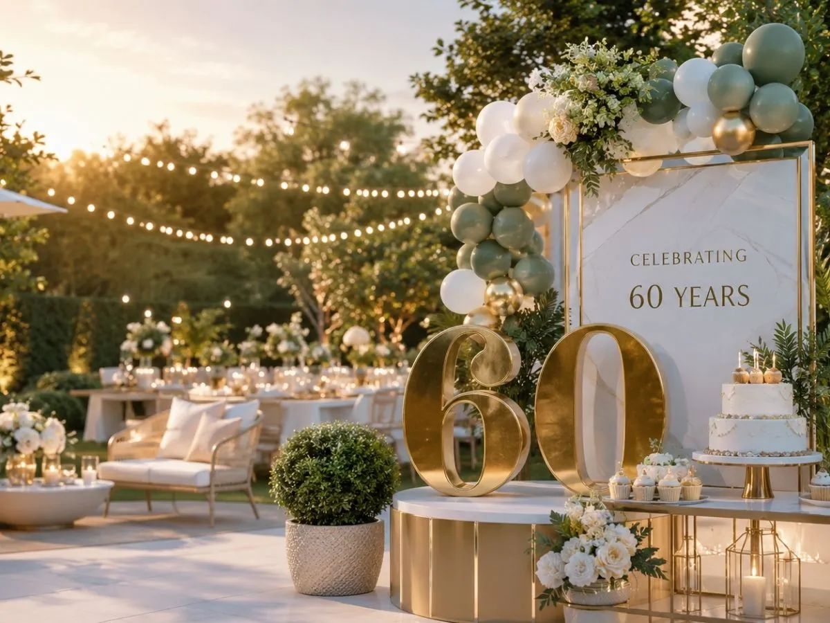 Outdoor 60th Birthday Party Ideas