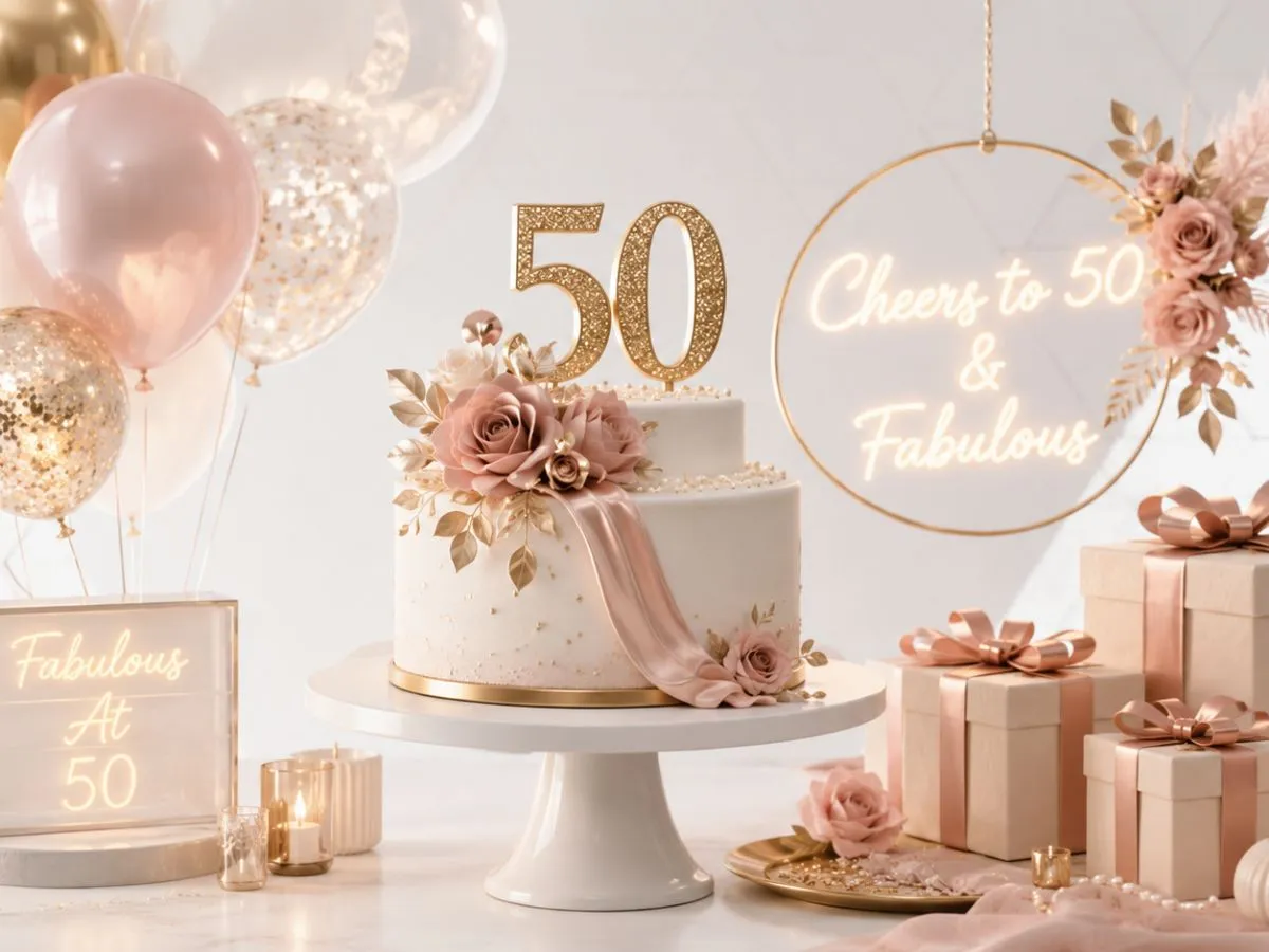 Unique 50th Birthday Party Ideas for Women