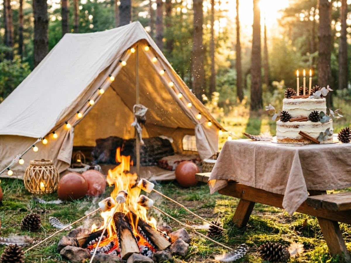 25 Camping Birthday Party Ideas