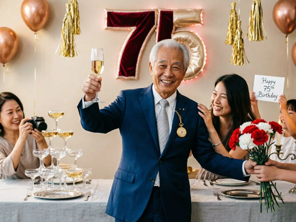 75th Birthday Party Ideas for Dad