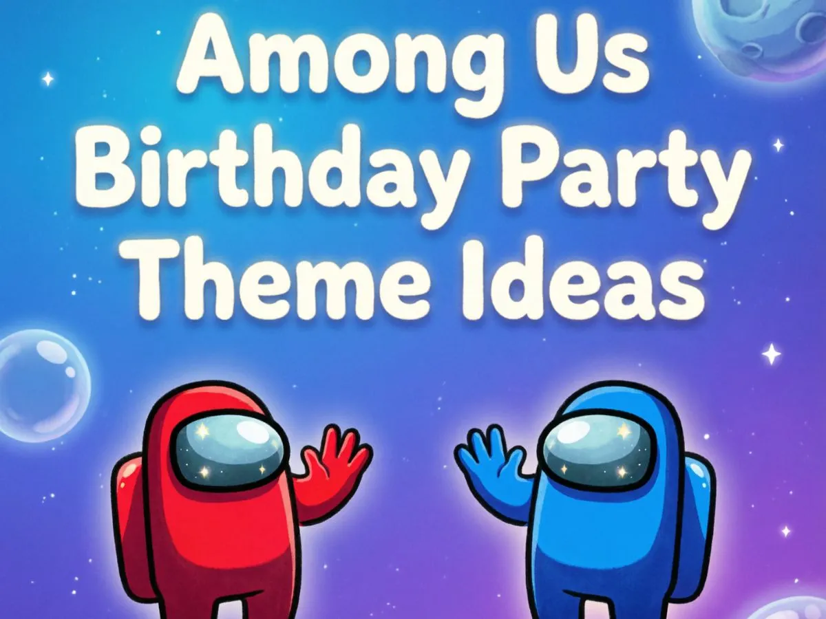 Among Us Birthday Party Theme Ideas