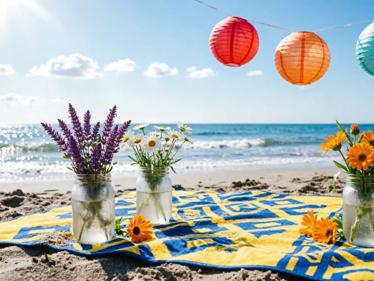 Beach Birthday Party Ideas on a Budget