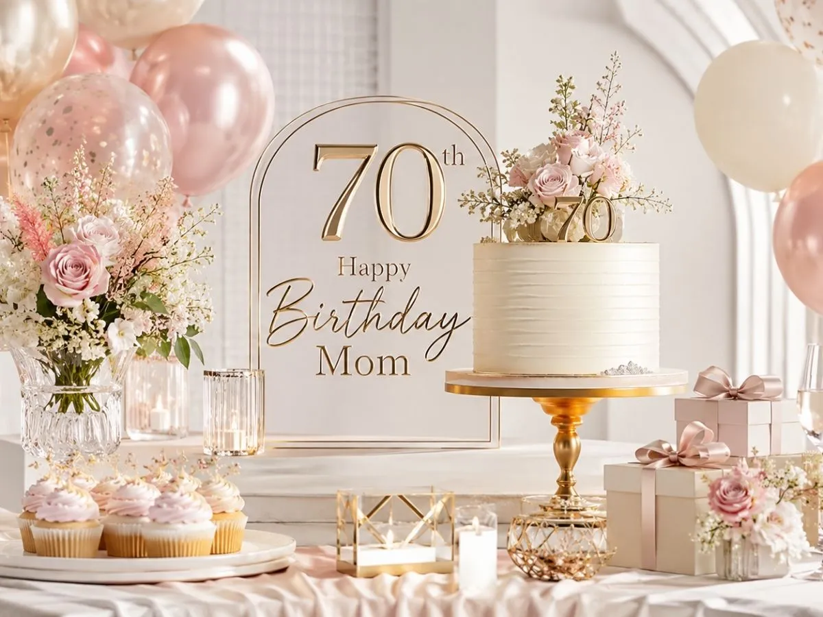 Best 70th Birthday Party Ideas for Mom