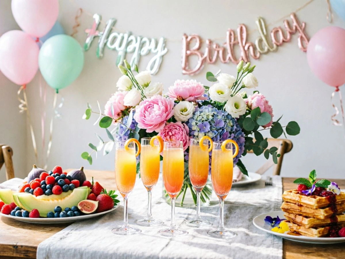 Brunch Birthday Party Ideas