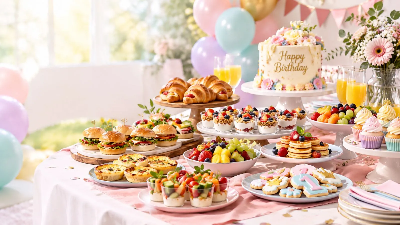 Brunch Birthday Party Ideas