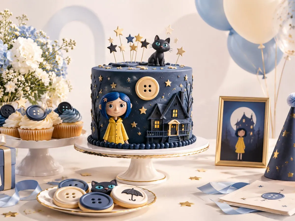 Coraline Birthday Cake Ideas