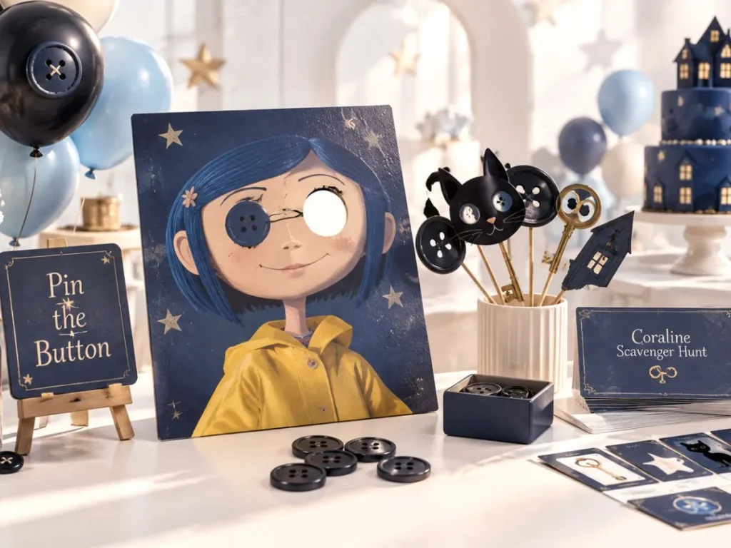 Coraline Birthday Party Games