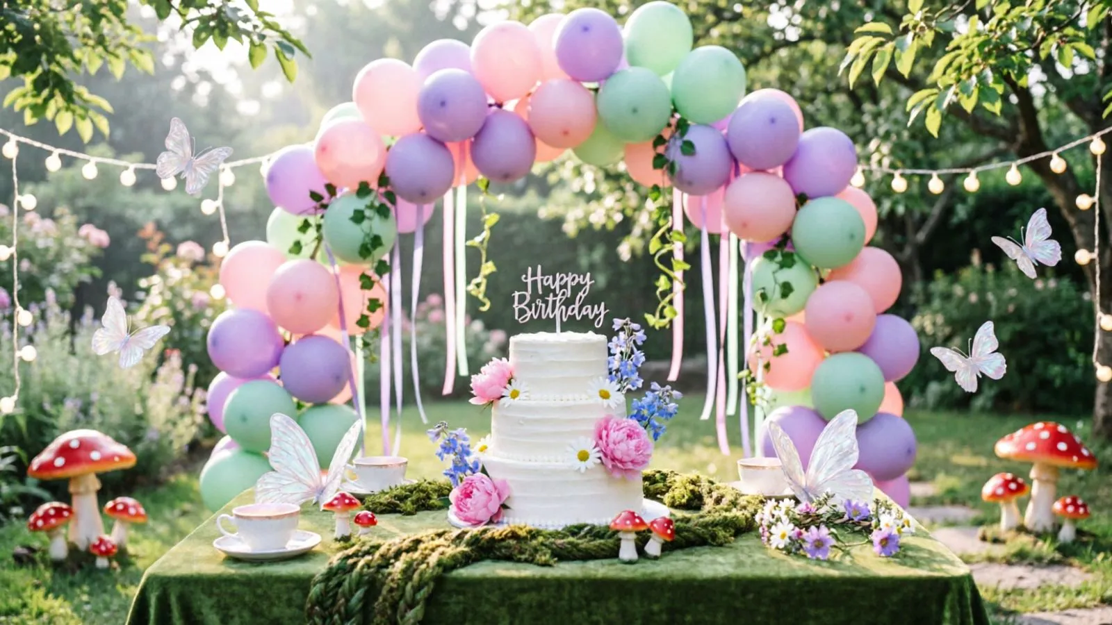 Fairy Birthday Party Ideas