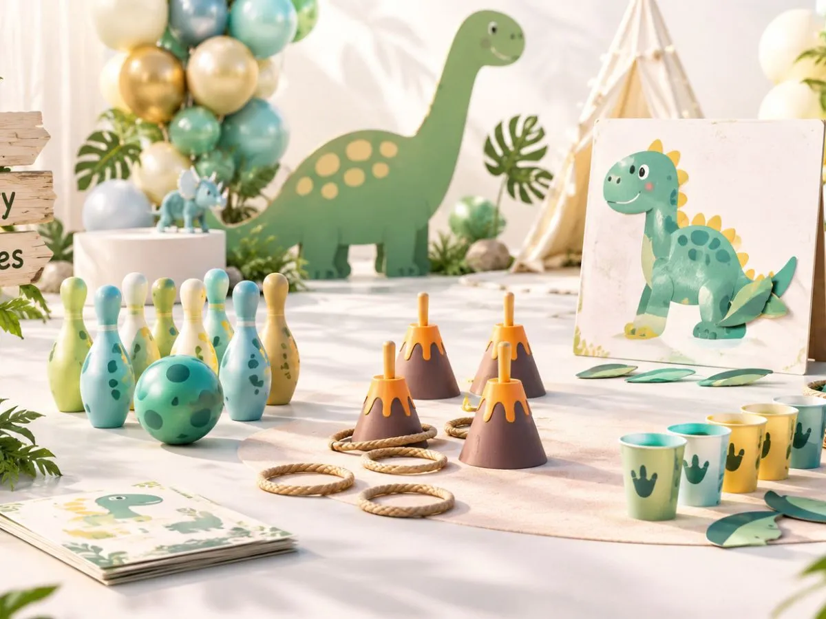 Fun Dinosaur Birthday Party Games