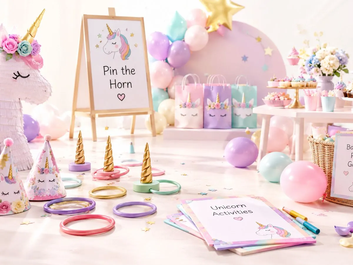 Fun Unicorn Birthday Party Games and Activities