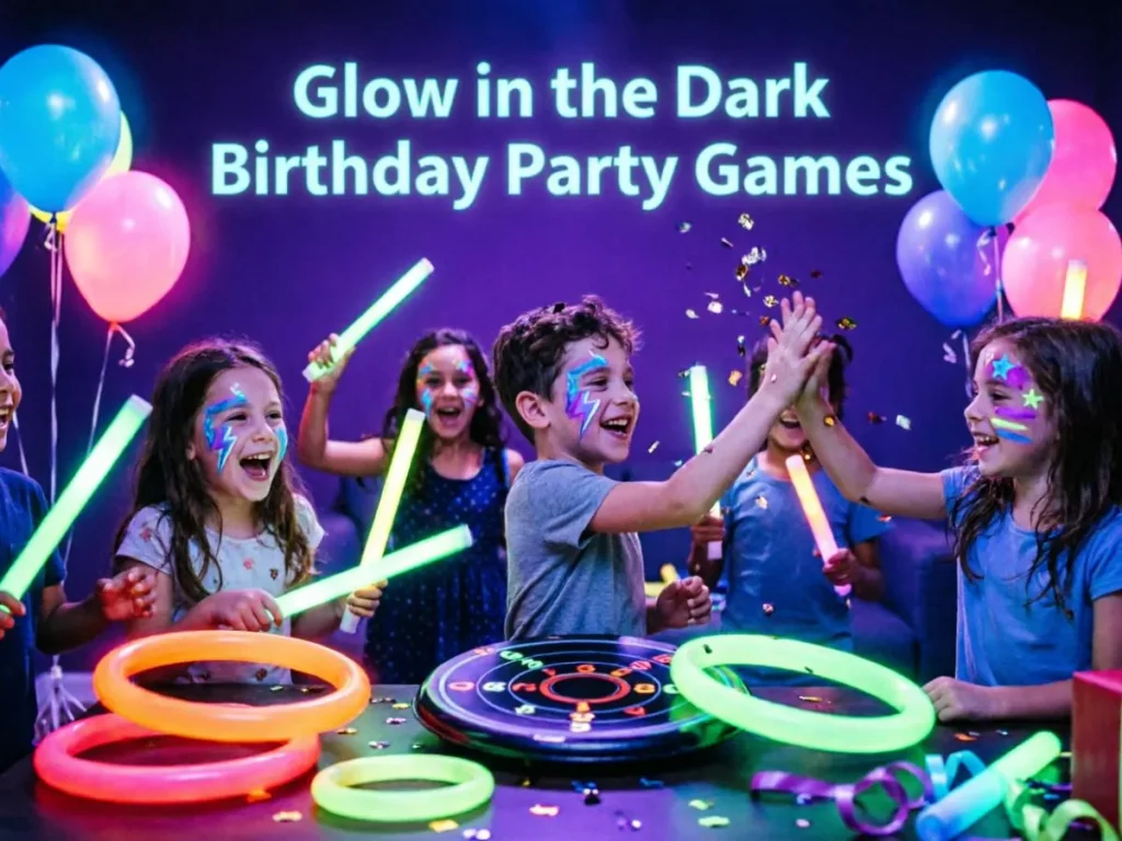 Glow in the Dark Birthday Party Games