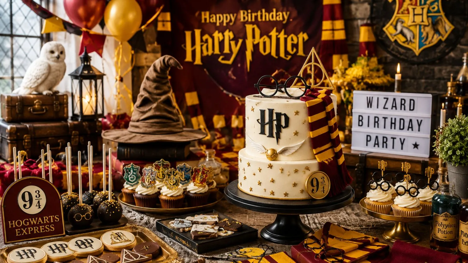 Harry Potter Birthday Party Ideas
