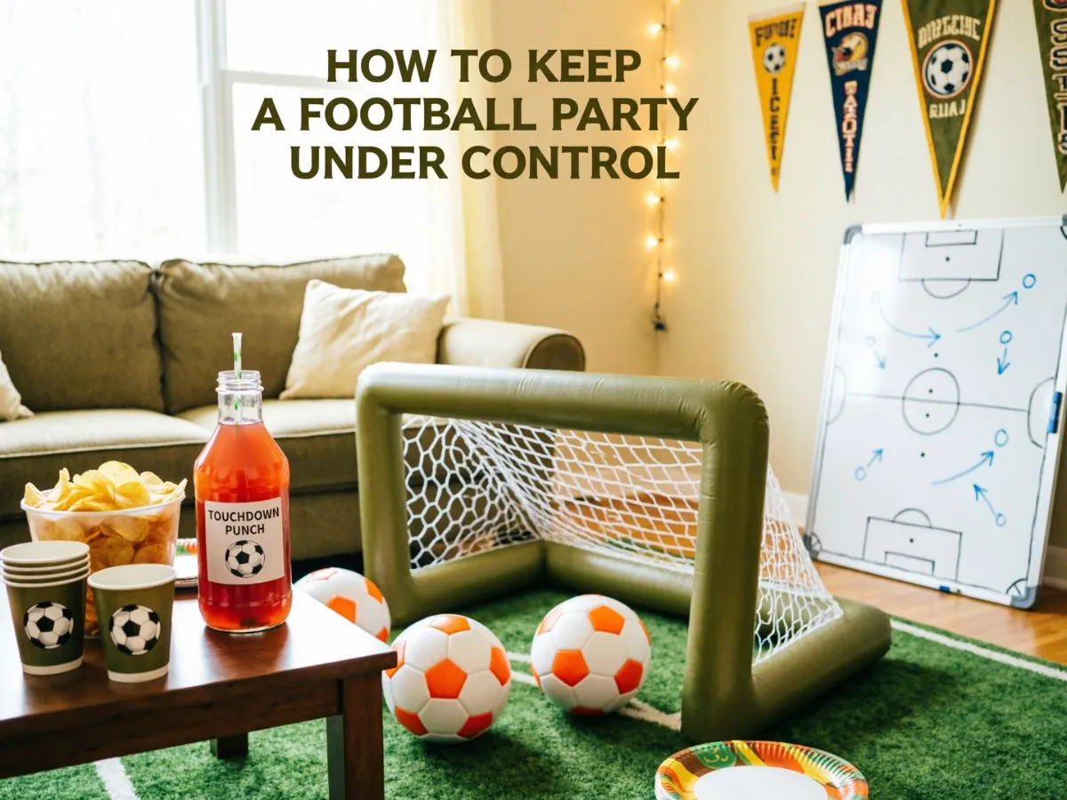 How to Keep a Football Party Under Control