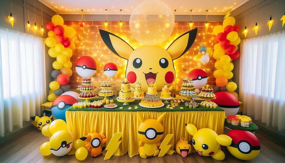 Pokémon Birthday Cake and Dessert Ideas