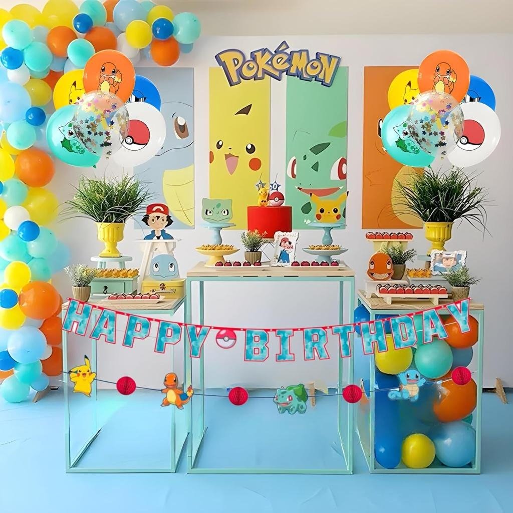 Pokémon Birthday Party Decoration Ideas