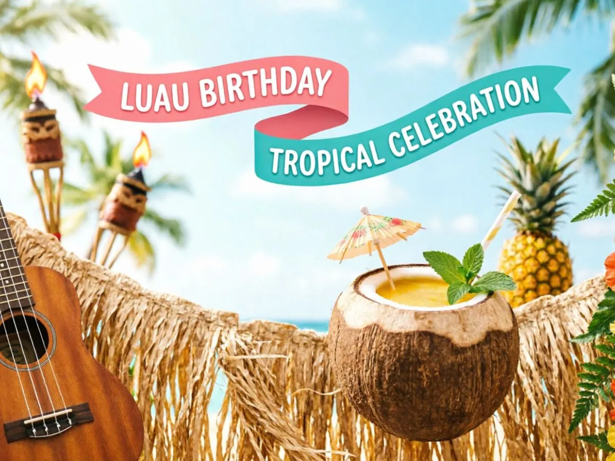 Luau Birthday Party Decoration Ideas