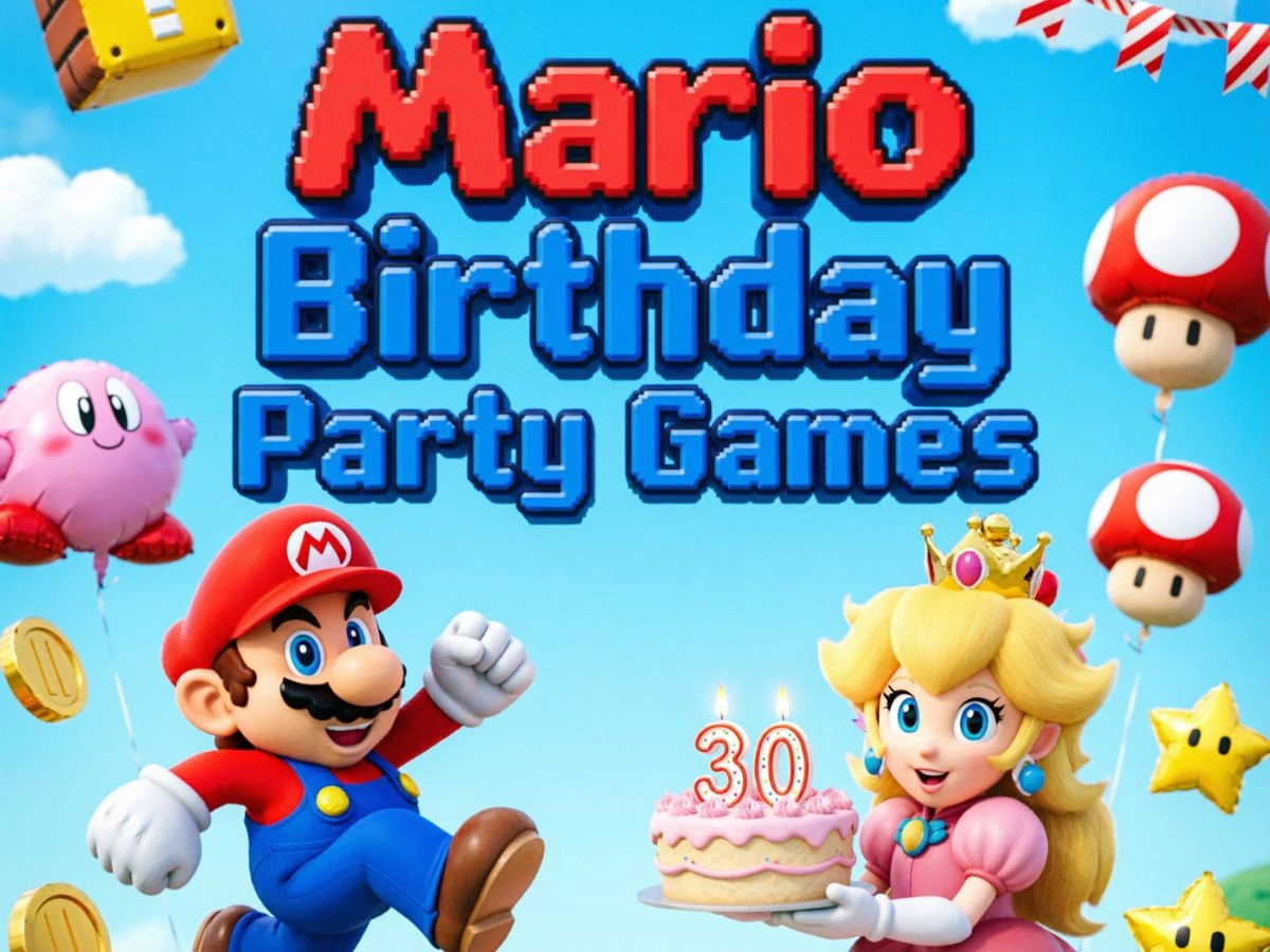 Mario Birthday Party Games