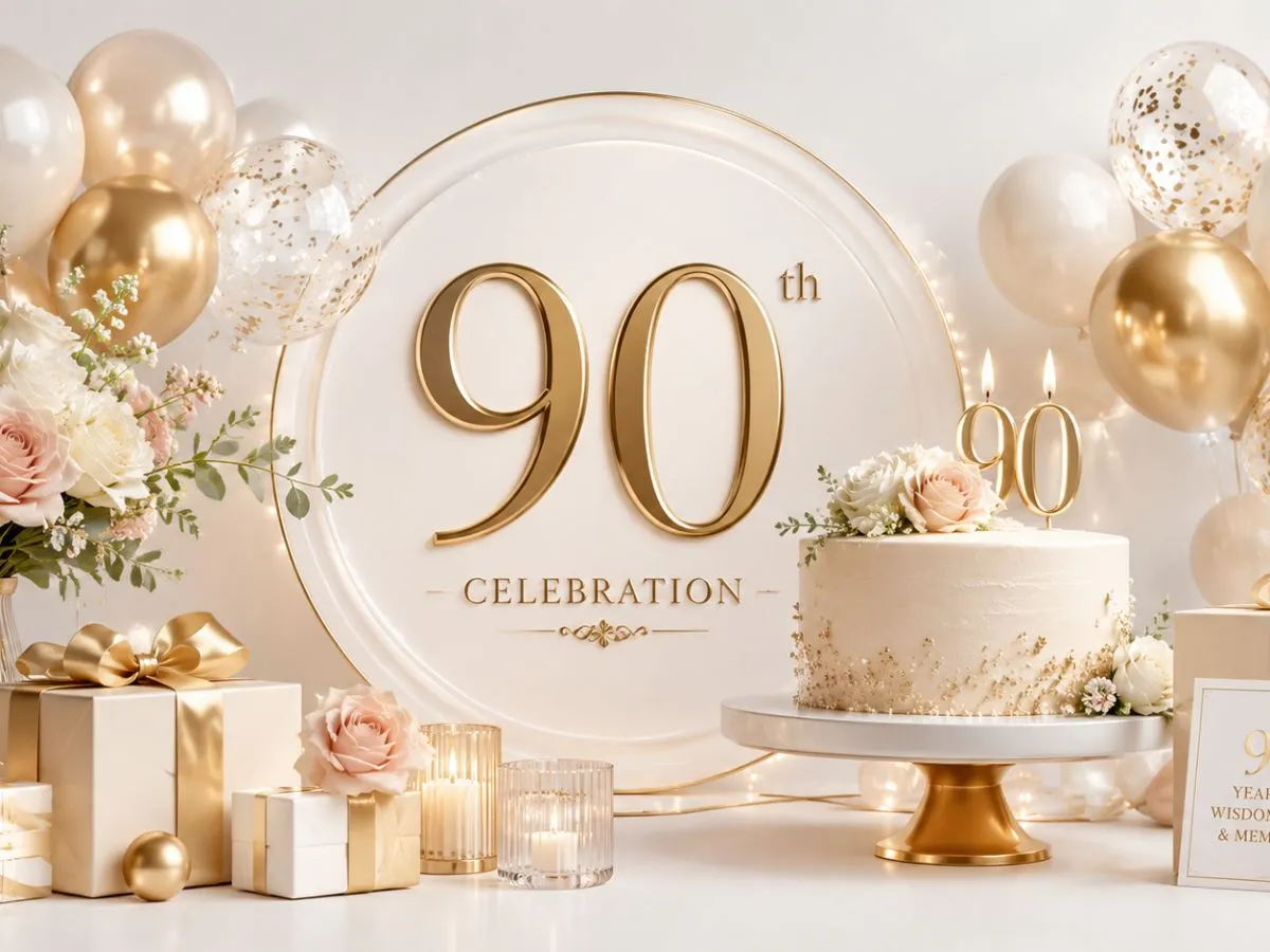 Meaningful 90th Birthday Party Ideas