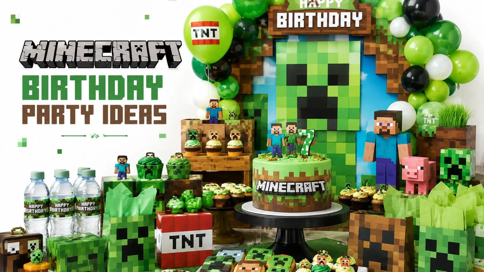 Minecraft Birthday Party Ideas