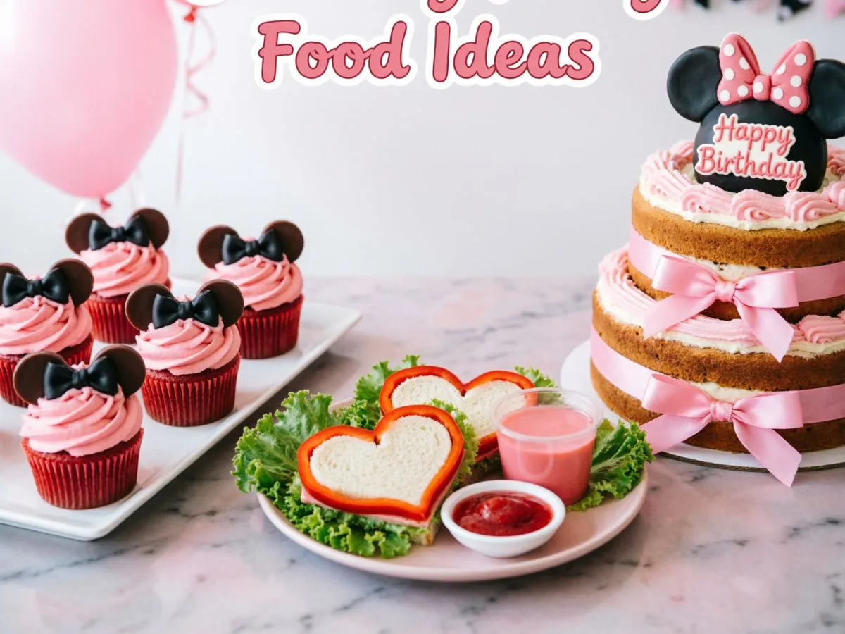 Minnie Mouse Birthday Party Food Ideas