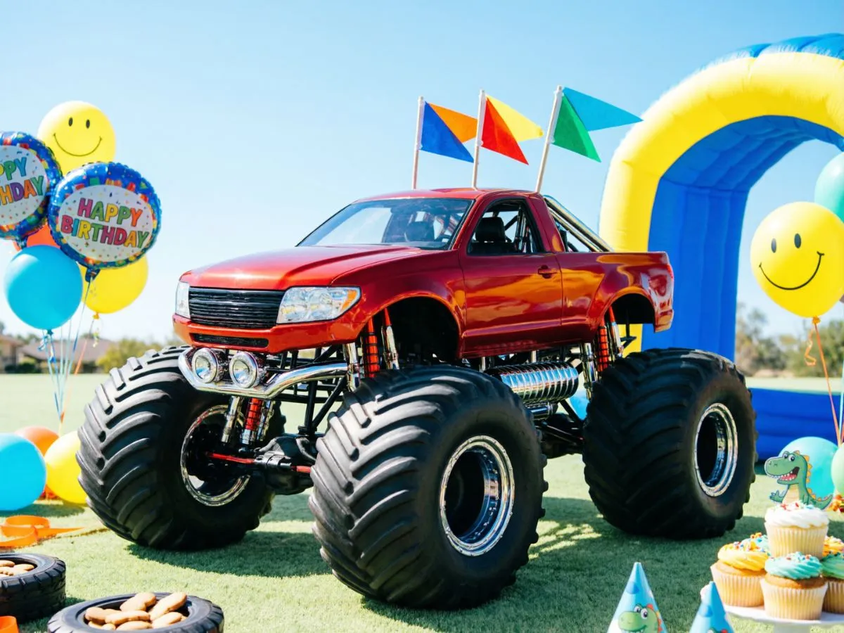 Monster Truck Birthday Party Theme Ideas