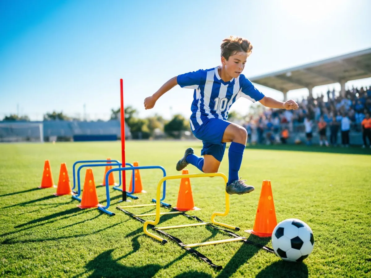 Organize a Soccer Obstacle Challenge