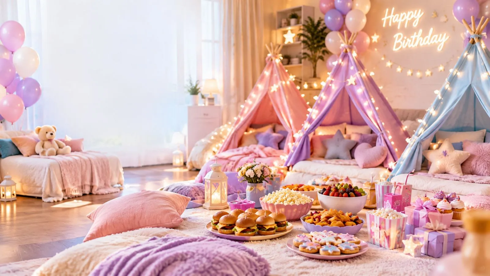 Sleepover Birthday Party Ideas