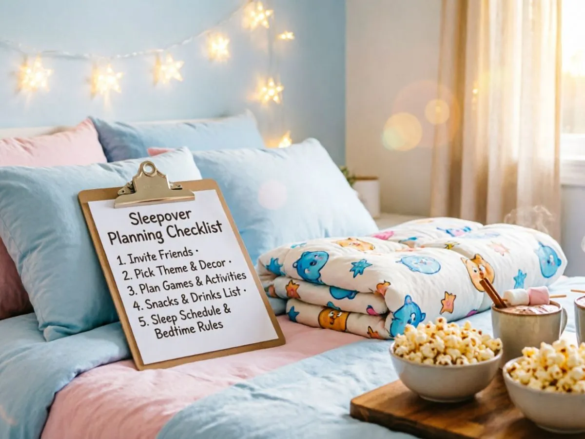 Sleepover Planning Checklist