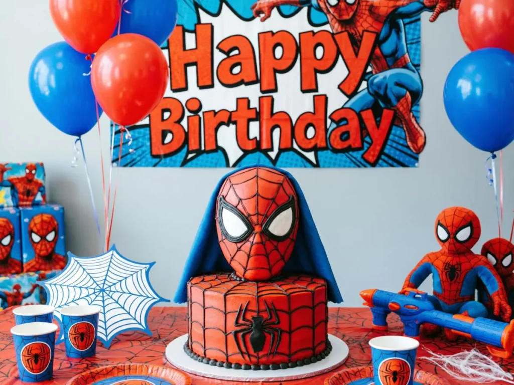 Spider Man Birthday Party Theme Ideas