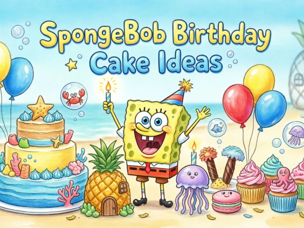 SpongeBob Birthday Cake Ideas