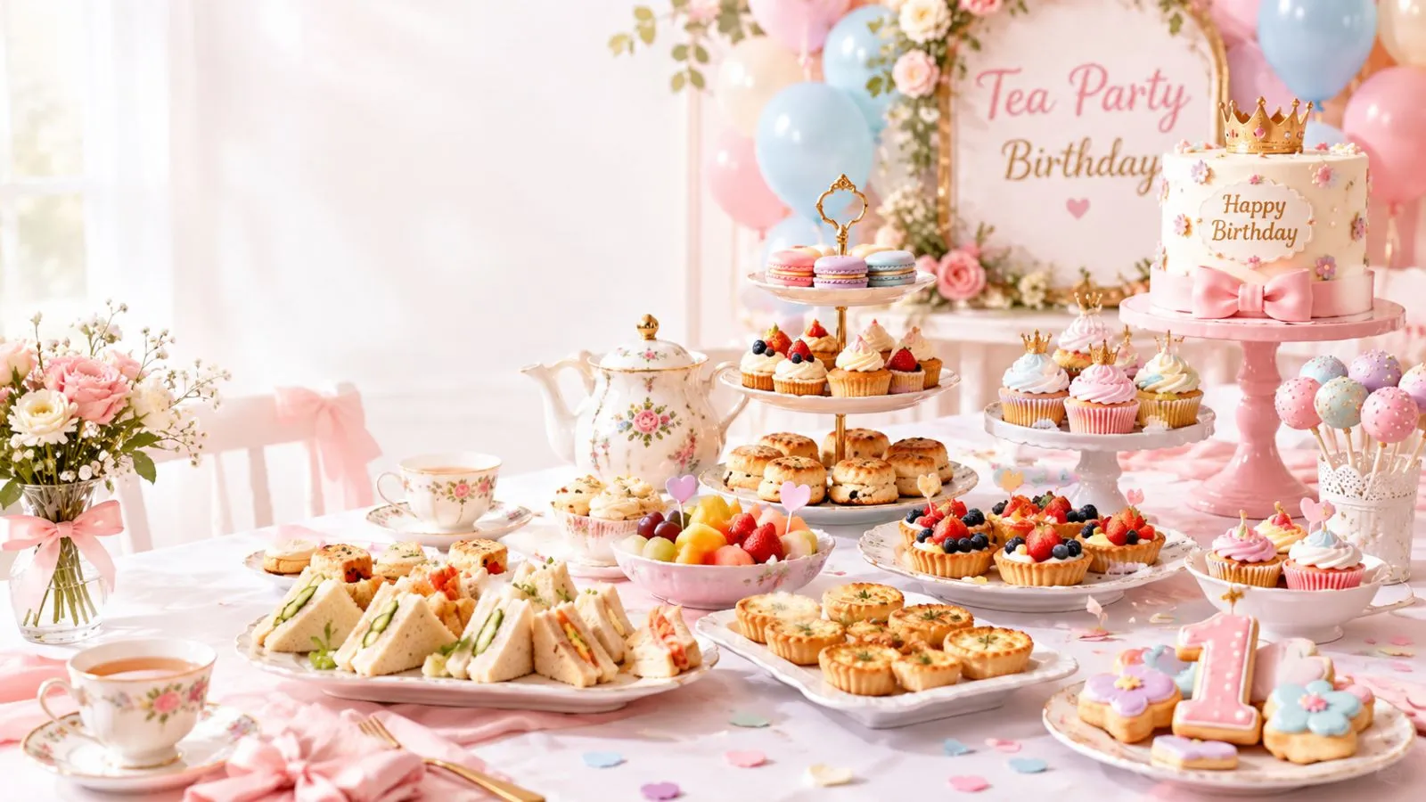 Tea Party Birthday Ideas