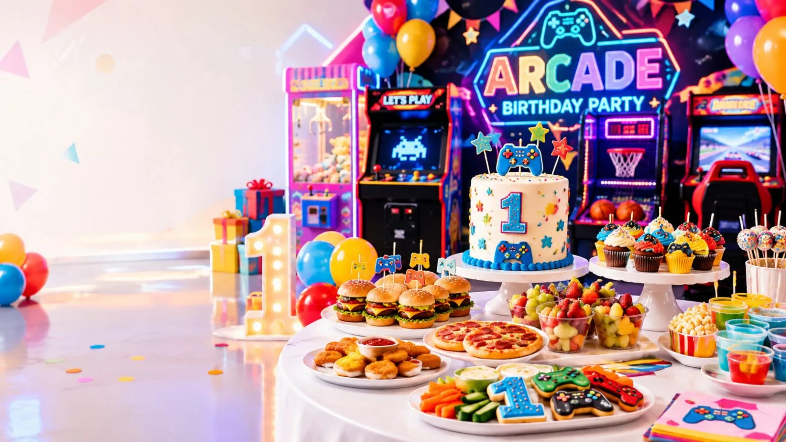 Arcade Birthday Party Ideas