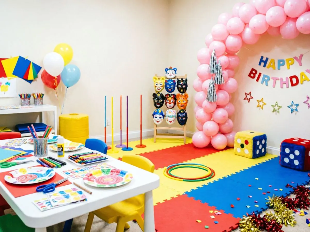 Create a Birthday Activity Station