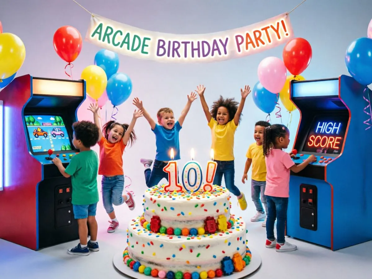How to Choose the Right Arcade Birthday Party Format